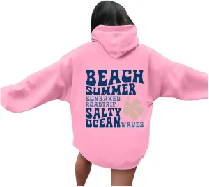 ink om uff Hoodie Sweatshirts Womens Long Sleeve Hoodie Pullover Y2K Preppy Oversized Sweatshirt Tops Outfits