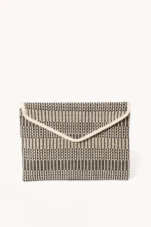 Korissa Dobi Handwoven Jute Clutch Purse
