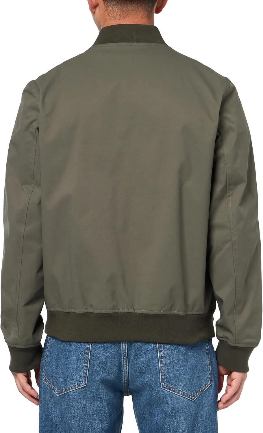 Levi's Men's Rib Knit Bomber with Chest Zip Pocket