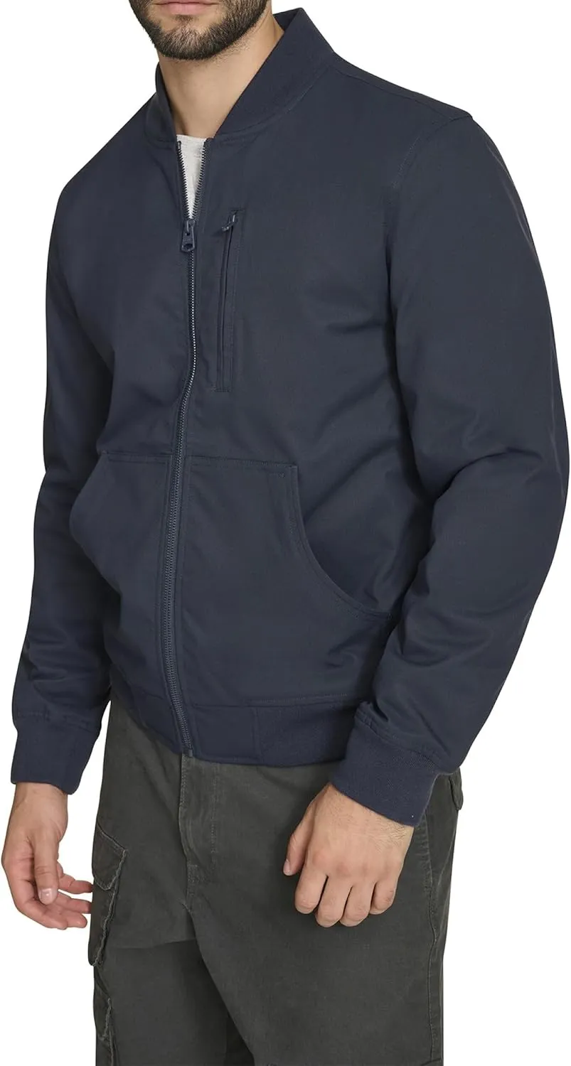 Levi's Men's Rib Knit Bomber with Chest Zip Pocket