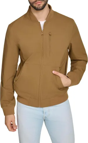 Levi's Men's Rib Knit Bomber with Chest Zip Pocket