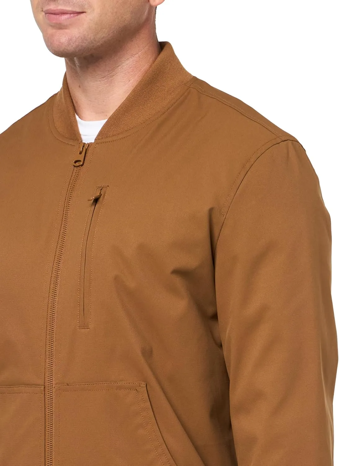 Levi's Men's Rib Knit Bomber with Chest Zip Pocket