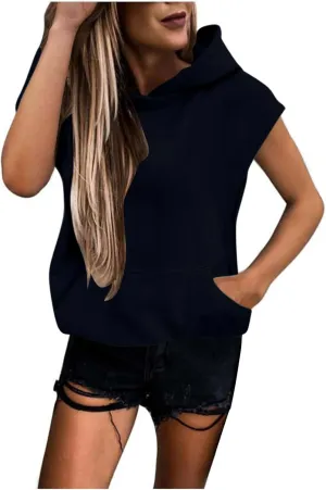Lpmadey Short Sleeve Hoodies for Women Athletic Workout Shirts Exercise Sweatshirts Lightweight Pullover Tops with Pocket