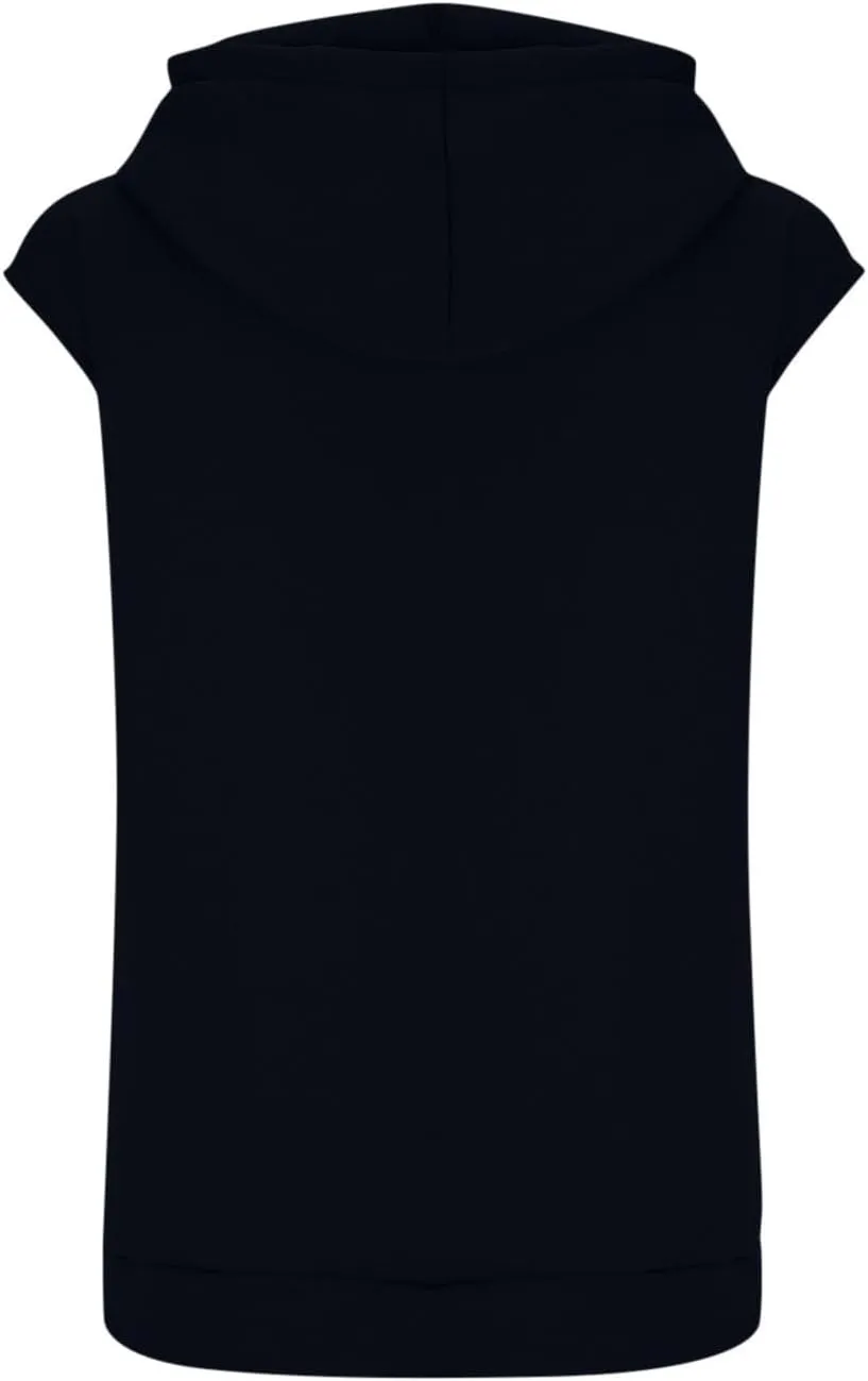 Lpmadey Short Sleeve Hoodies for Women Athletic Workout Shirts Exercise Sweatshirts Lightweight Pullover Tops with Pocket