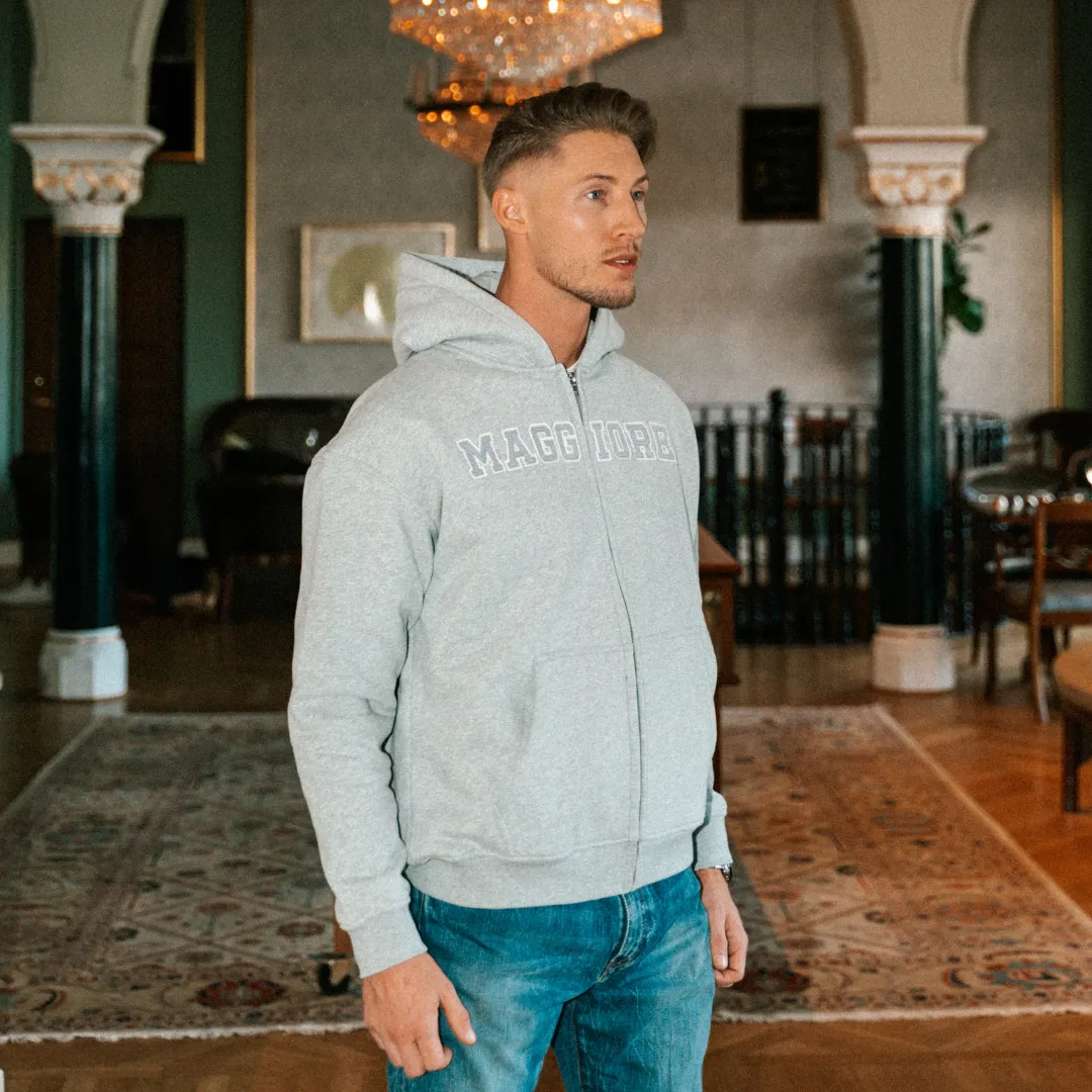 MAGGIORE Zip Hoodie Grey