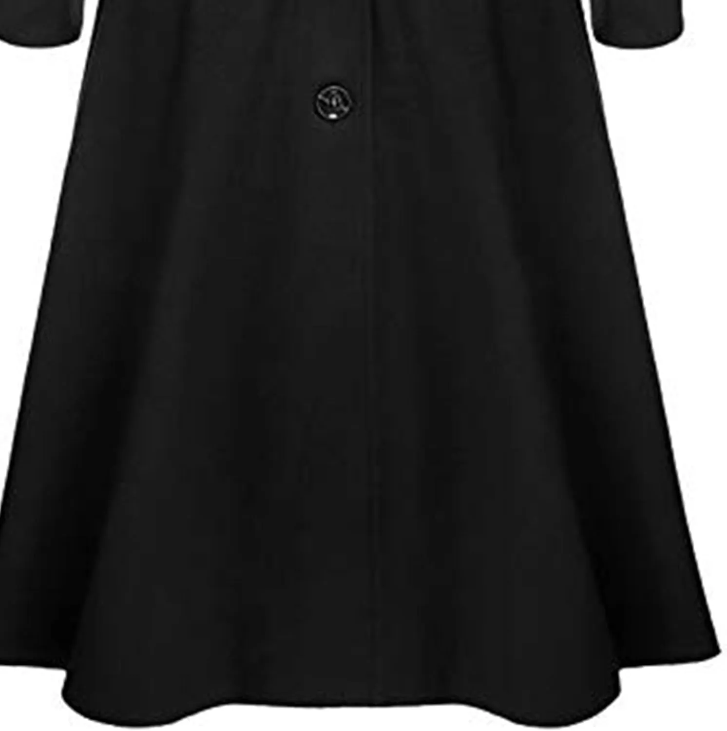 Maiyifu-GJ Women's Winter Wool Blend Dress Coats Notch Lapel Single Breasted Trench Coat Fashion Overcoat Jacket Outwear