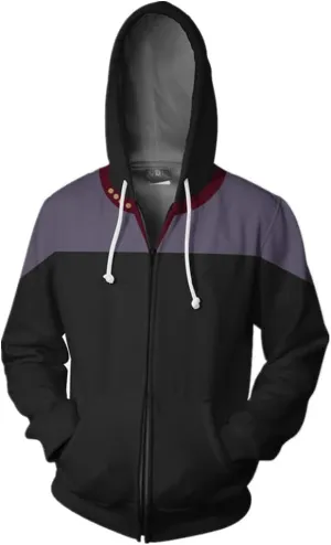 Men's Anime Costume Hoodie Graphic 3D Print Clothing for Men Women Zip Up Jacket Long Sleeve Hooded Sweatshirt