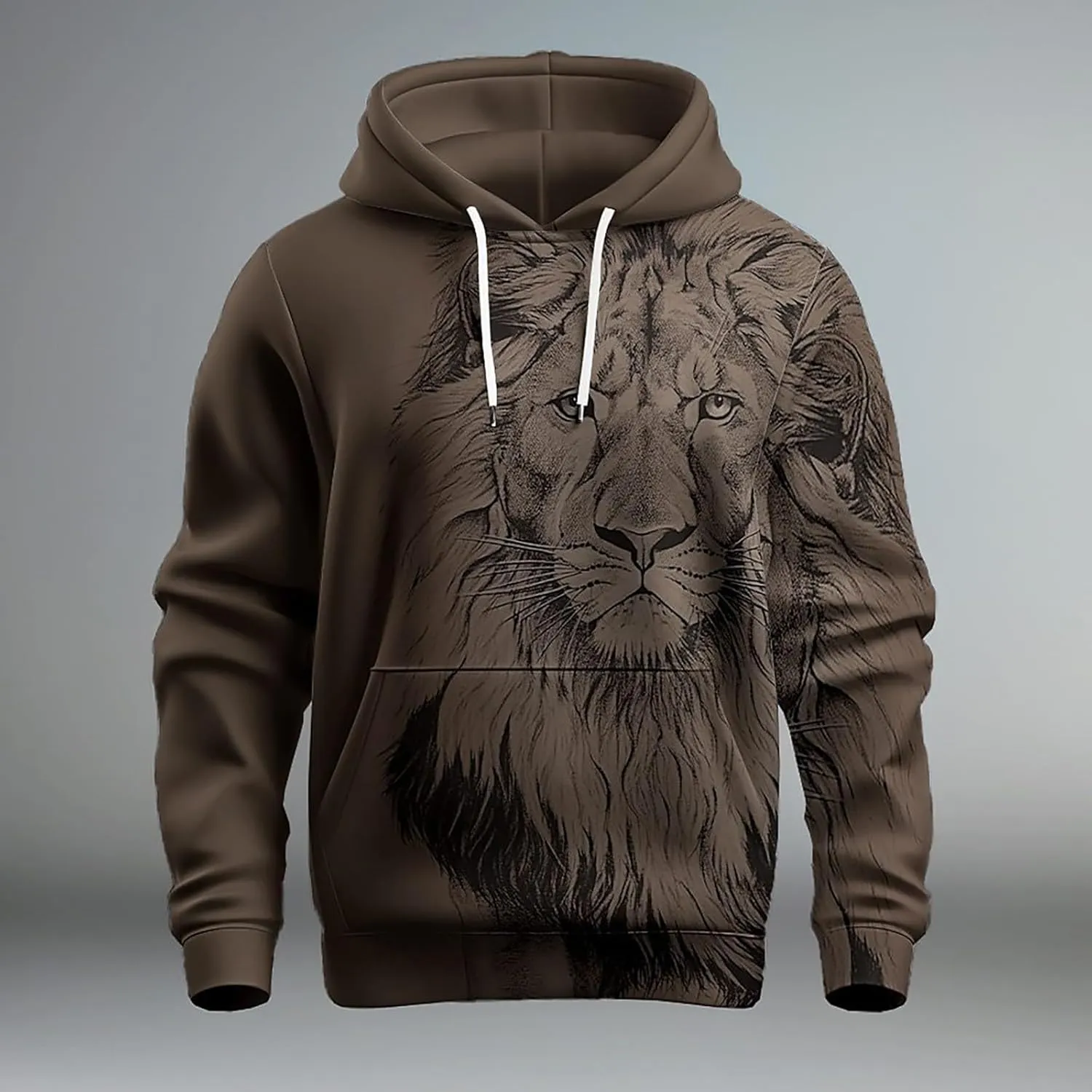 Mens Hoodies Sleeved Hoodie Hooded Sweatshirt Tops Outdoor Sweatshirt Shirt Zip Up Hoodie Custom Hoodies For Men