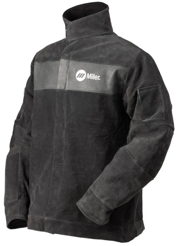 Miller Leather Welding Jacket Size 5XL - Split Pigskin Leather 273219