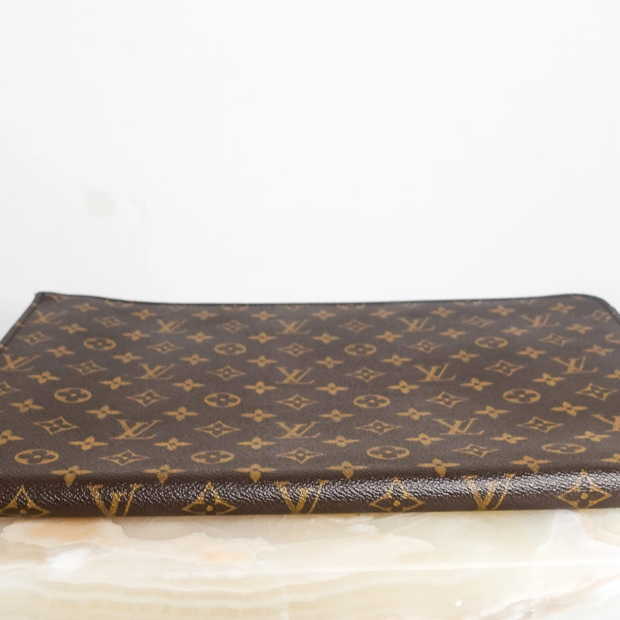 Monogram large pouch RRP £1.2k
