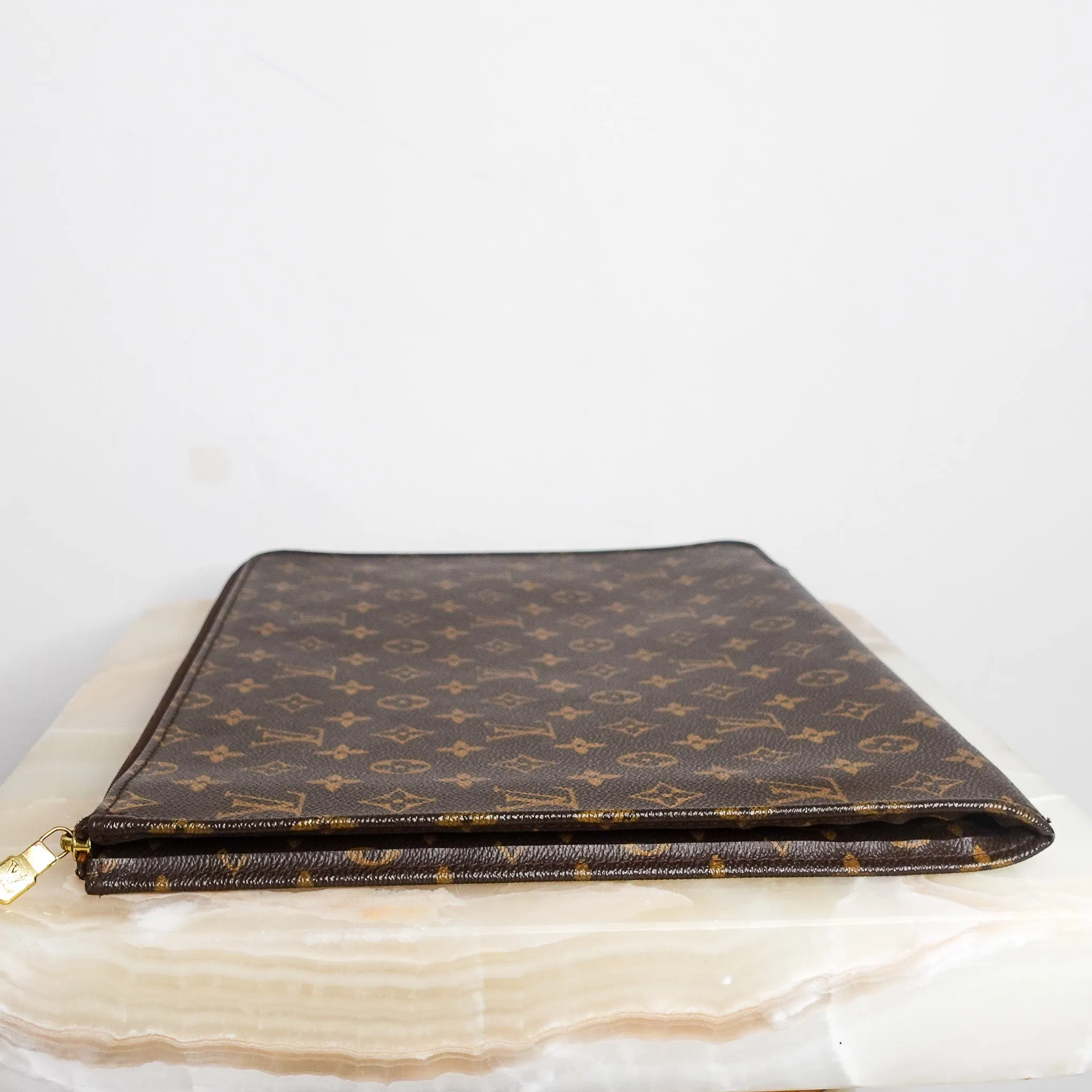 Monogram large pouch RRP £1.2k