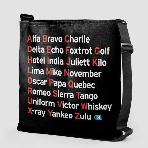 NATO Phonetic Alphabet - Tote Bag