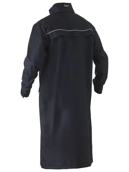 Navy Long Rain Coat- Unisex