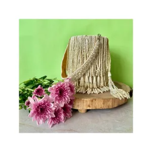 Nayaab by Sonia Gilt Cascade Gold Potli Bag for Women