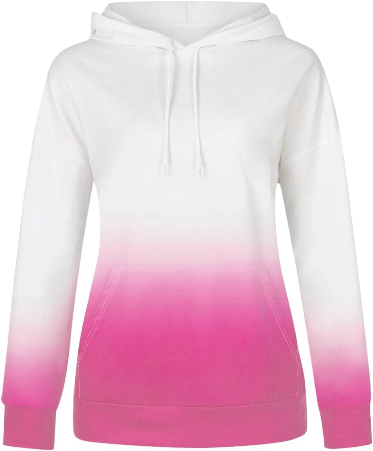 Oversized Hoodies for Women Fashion Long Sleeve Tie Dye Sweatshirts 2024 Fall Preppy Pullover with Pockets