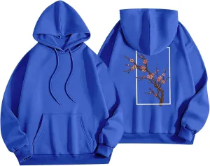 Oversized Hoodies for Women Plus Size Casual Graphic Sweatshirts Y2K Trendy Fall Pullover Top Teen Girls Cute Clothes