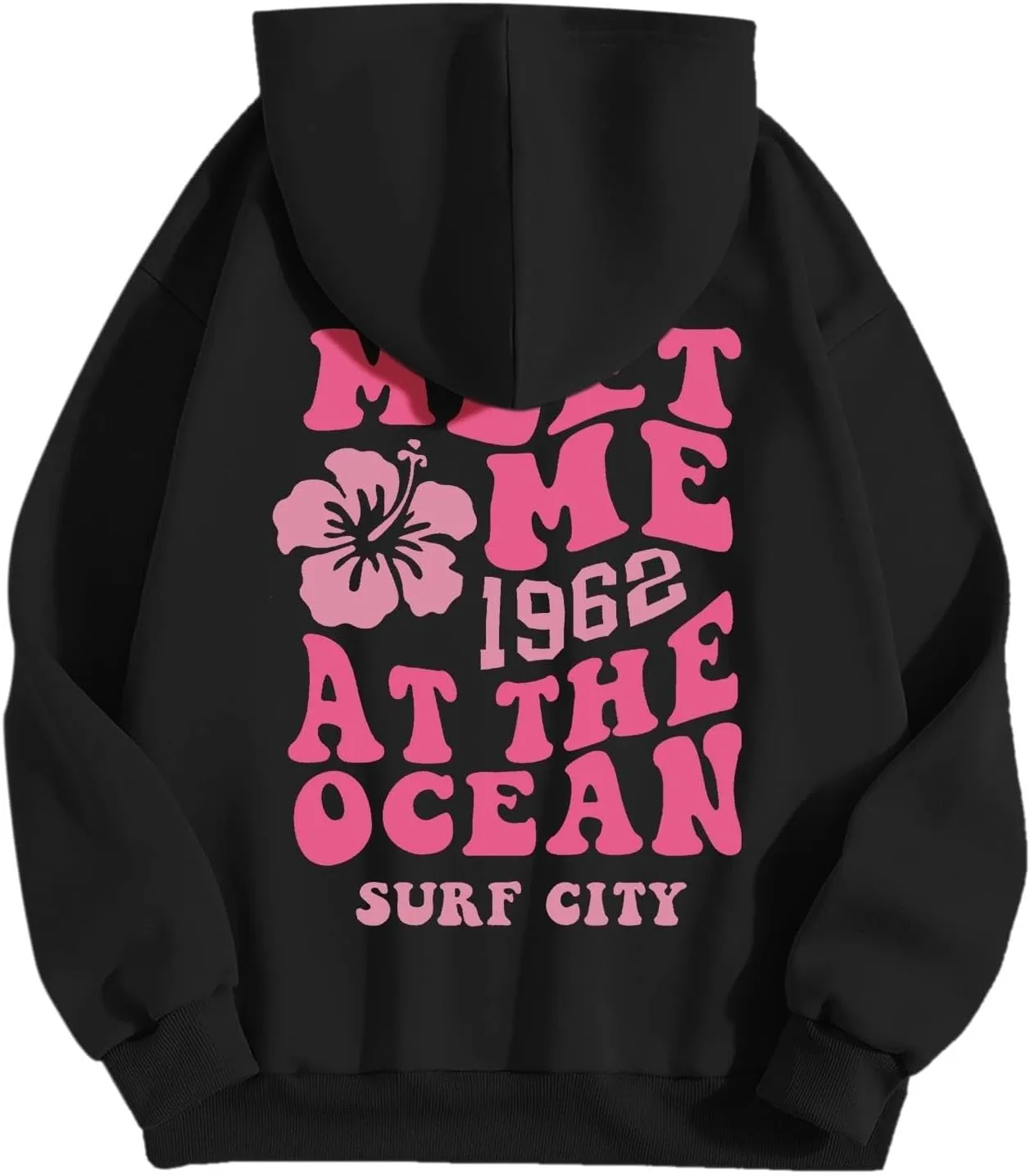 Oversized Sweatshirt For Women,Womens Oversized Letter Print Sweatshirts Casual Long Sleeve Pullover With Pockets
