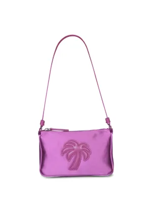 Palm tree satin bag