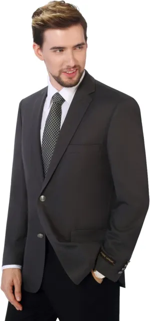 P&L Men's Casual Blazer Jacket Sport Coat, Classic Stretch Suit Jacket, 2 Button