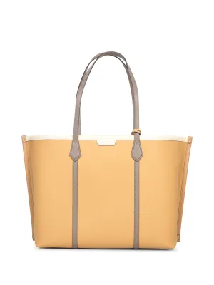 Perry Color Block Yellow Tote Bag