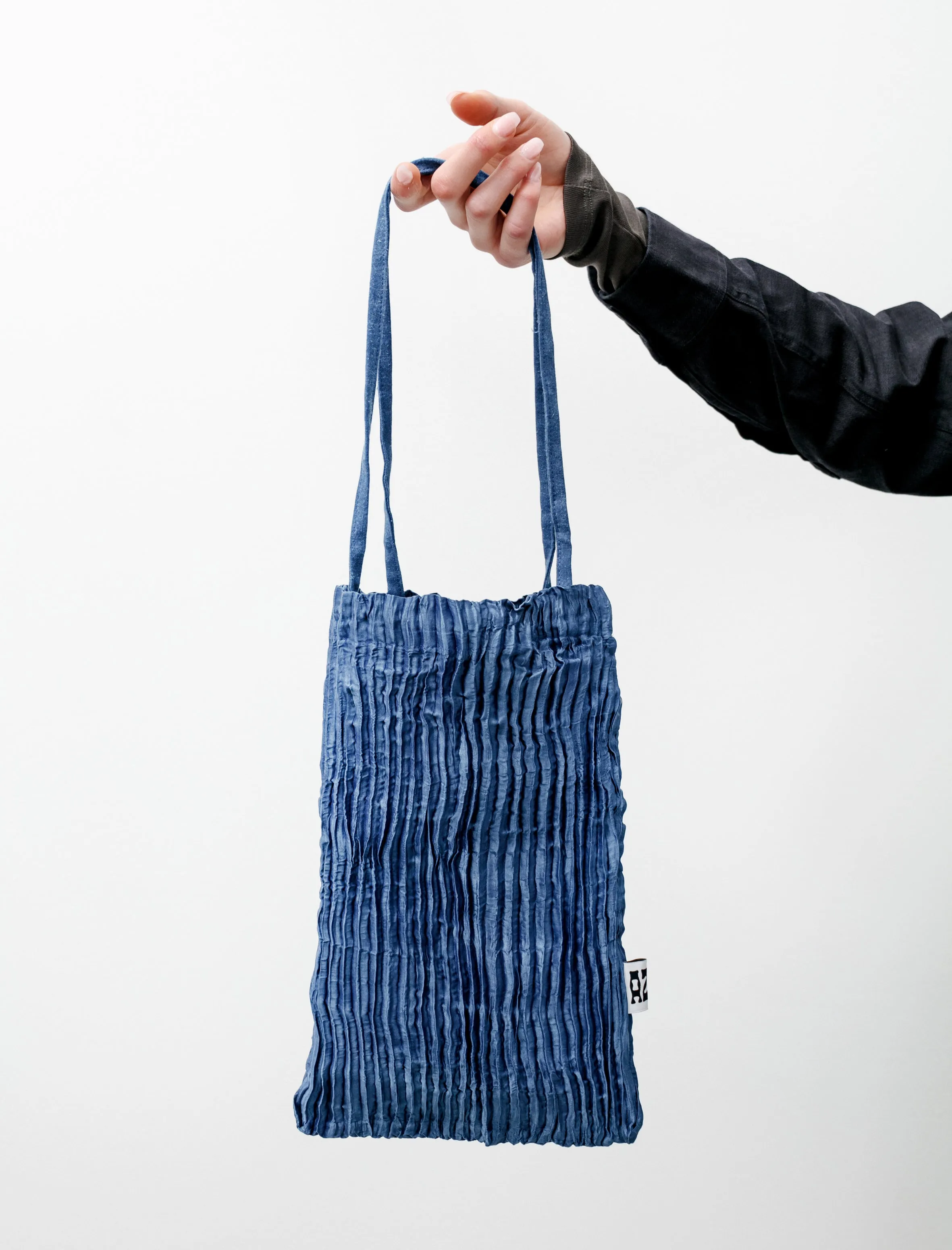 Pliss Bag Dark Indigo