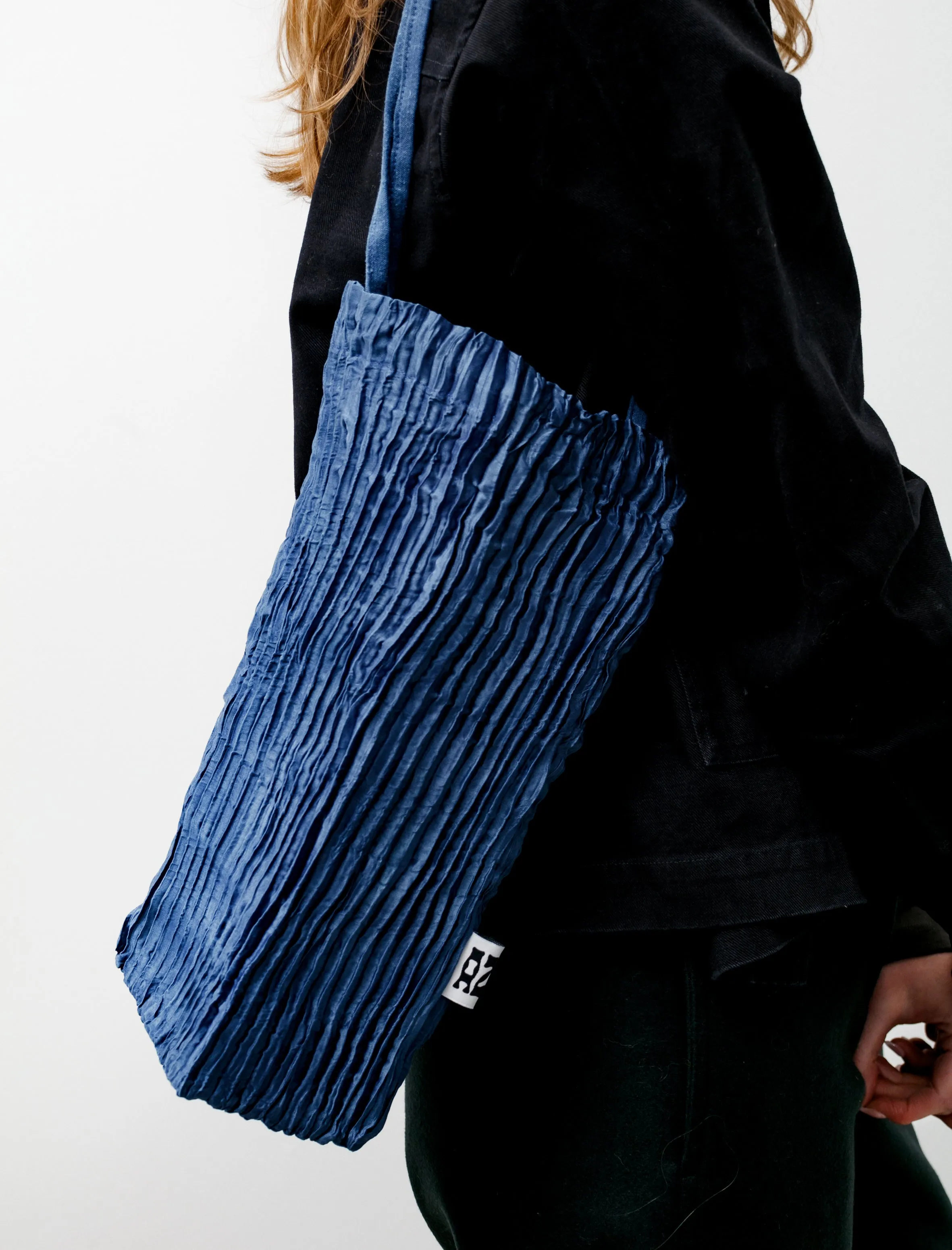 Pliss Bag Dark Indigo