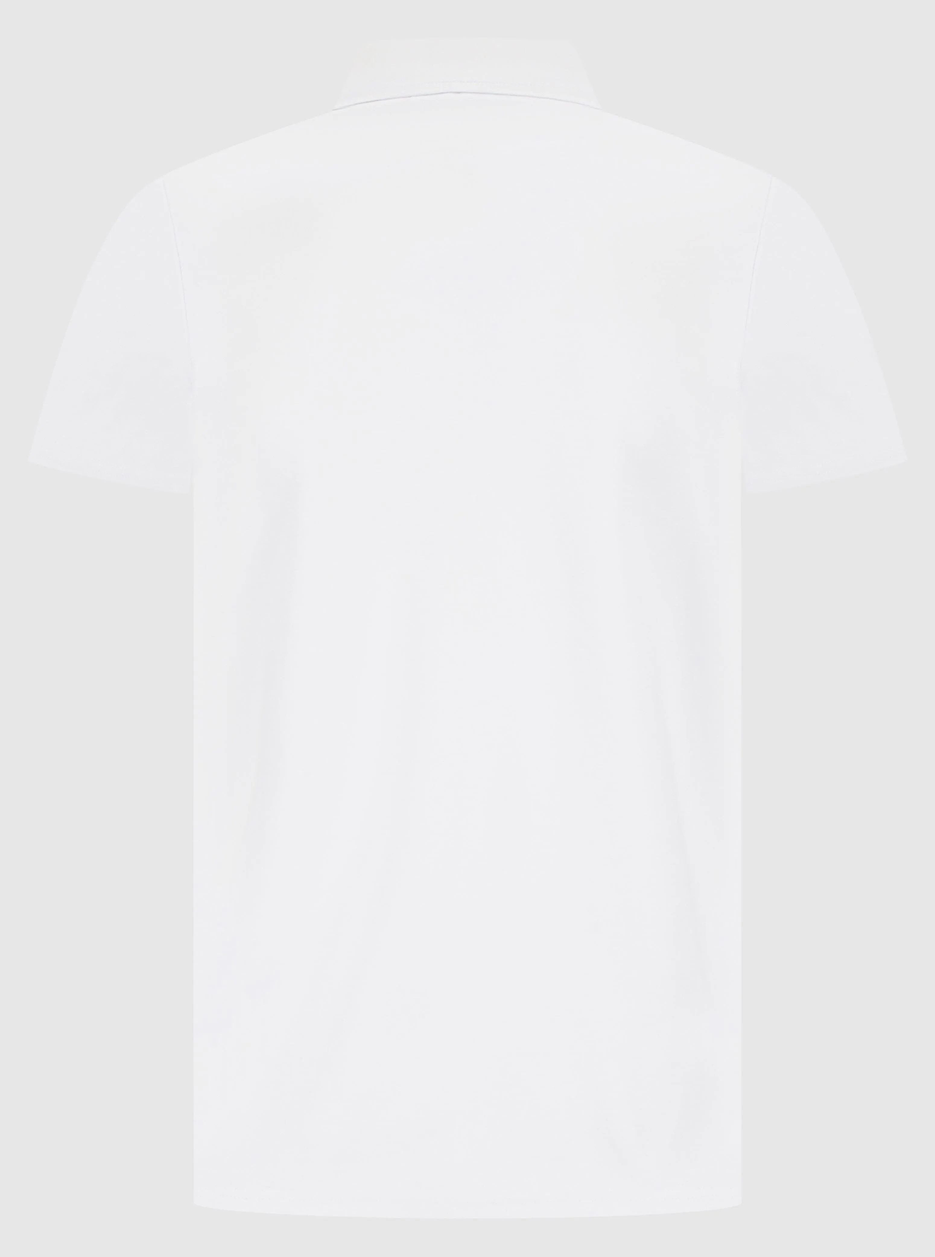 Premium Zip POLO WHITE