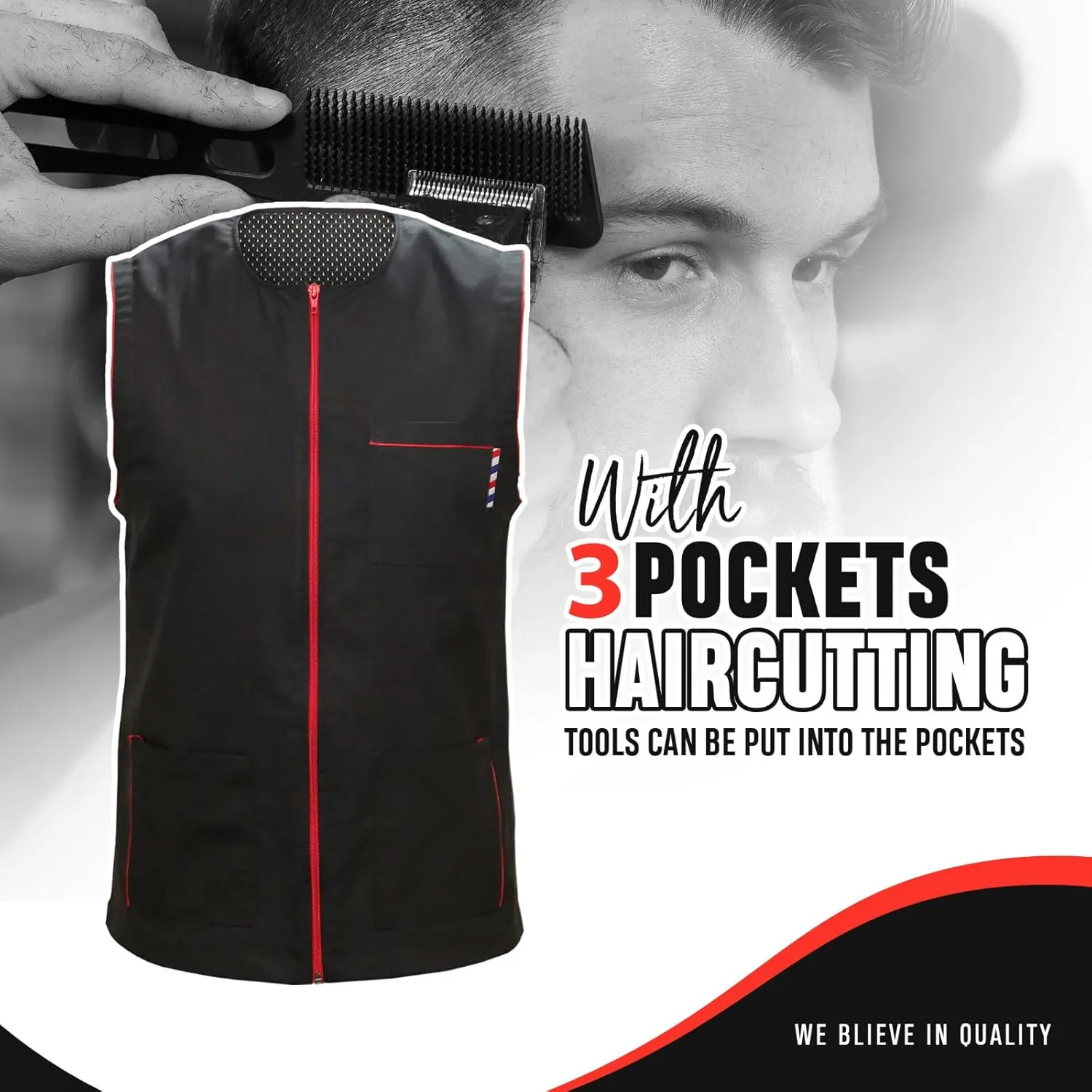 Professional Barber Jacket Shirt for Men's Women Barber Jackets Hairdresser Salon Smocks Hair Stylist Smock Salon Uniform