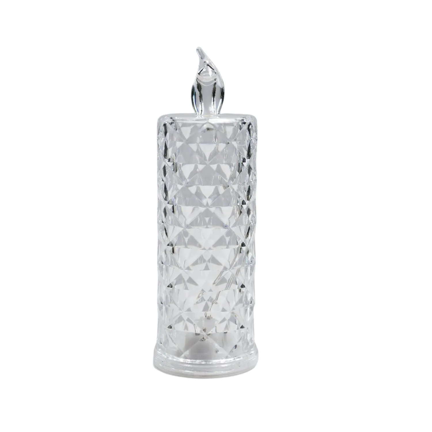 Rose Candles for Home Decoration, Crystal Candle Lights