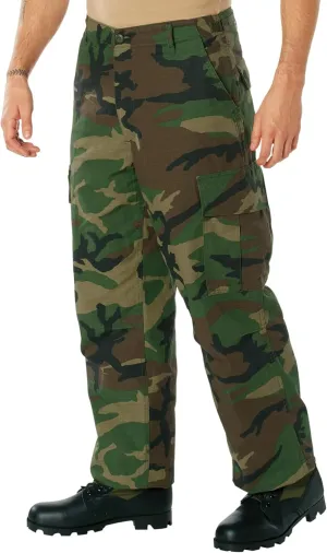Rothco Vintage Vietnam Rip-Stop Fatigue Pants Camo Cargo Pants