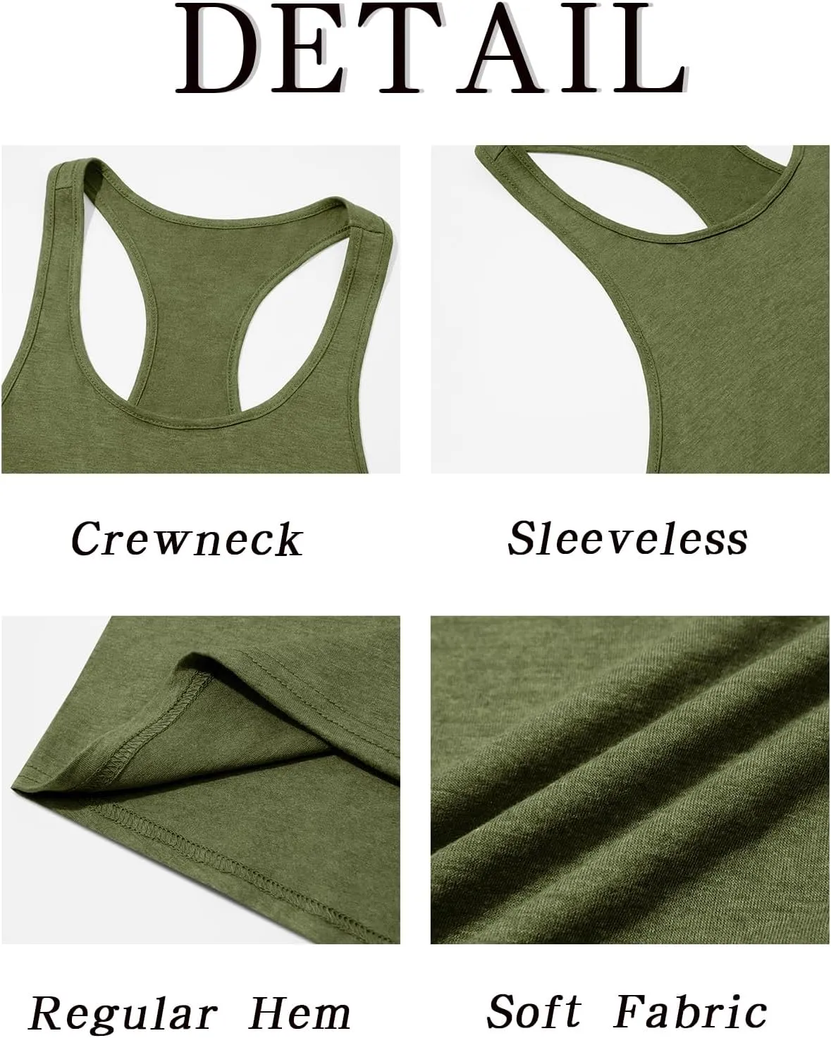Runcati Mens Workout Tank Tops Gym Muscle Athletic Sleeveless T Shirts Bodybuilding Training Fitness Tops