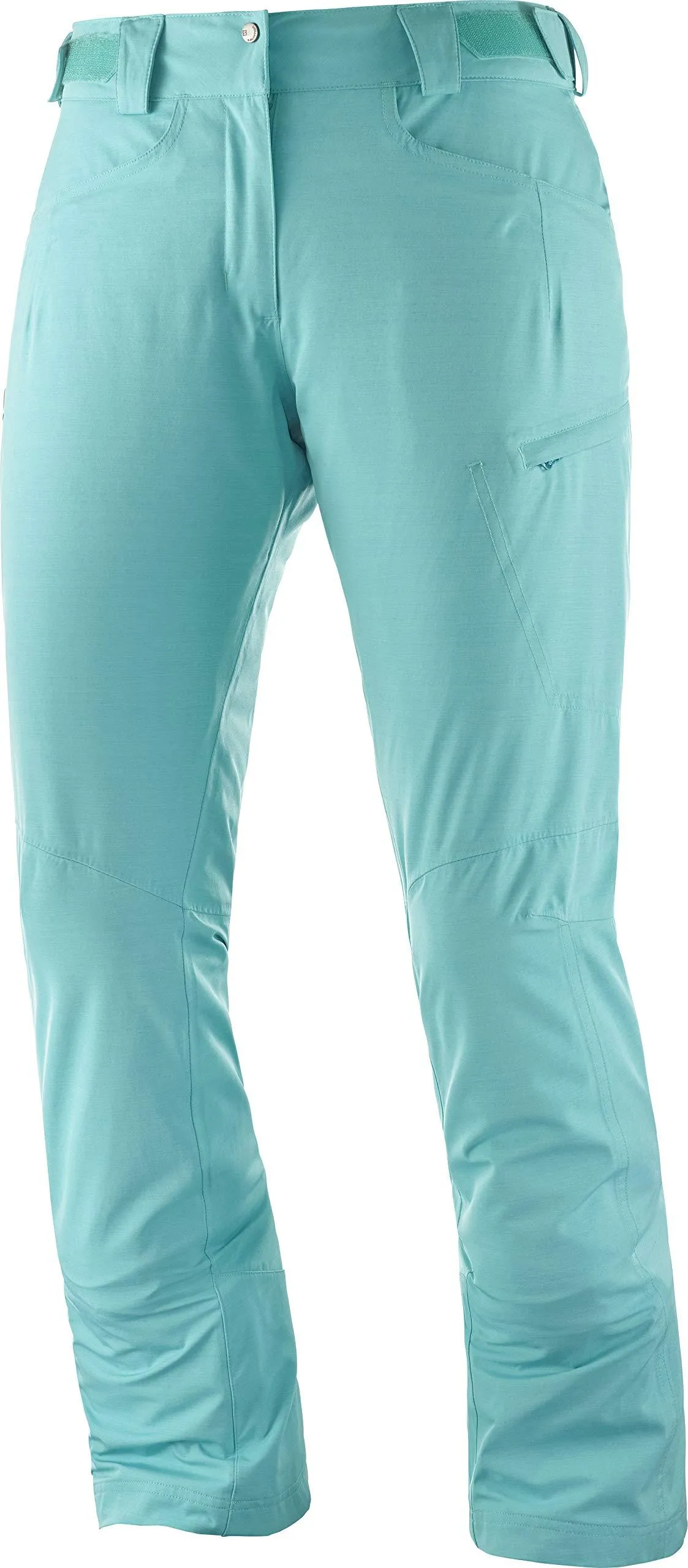 SALOMON Women's Fantasy Pant W, Blue Turquoise, Large/Small