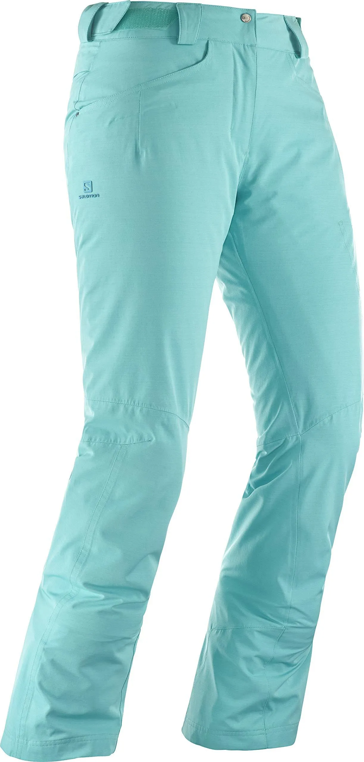 SALOMON Women's Fantasy Pant W, Blue Turquoise, Large/Small