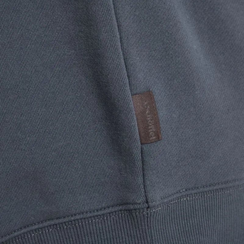 Schoffel Bude Mens 1/4 Zip Sweatshirt - Slate Navy