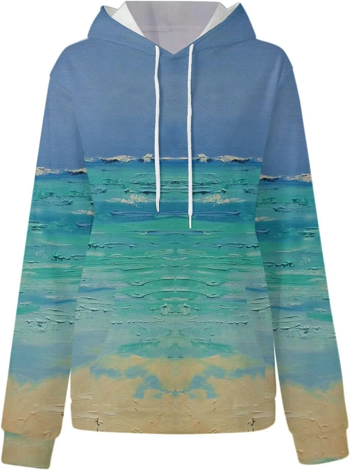 slqdgmryz Hoodies for Women Tie Dye Oversized Sweatshirt Plus Size Loose Fit Cute Hoodie Drawstring Fall Pullover with Pocket