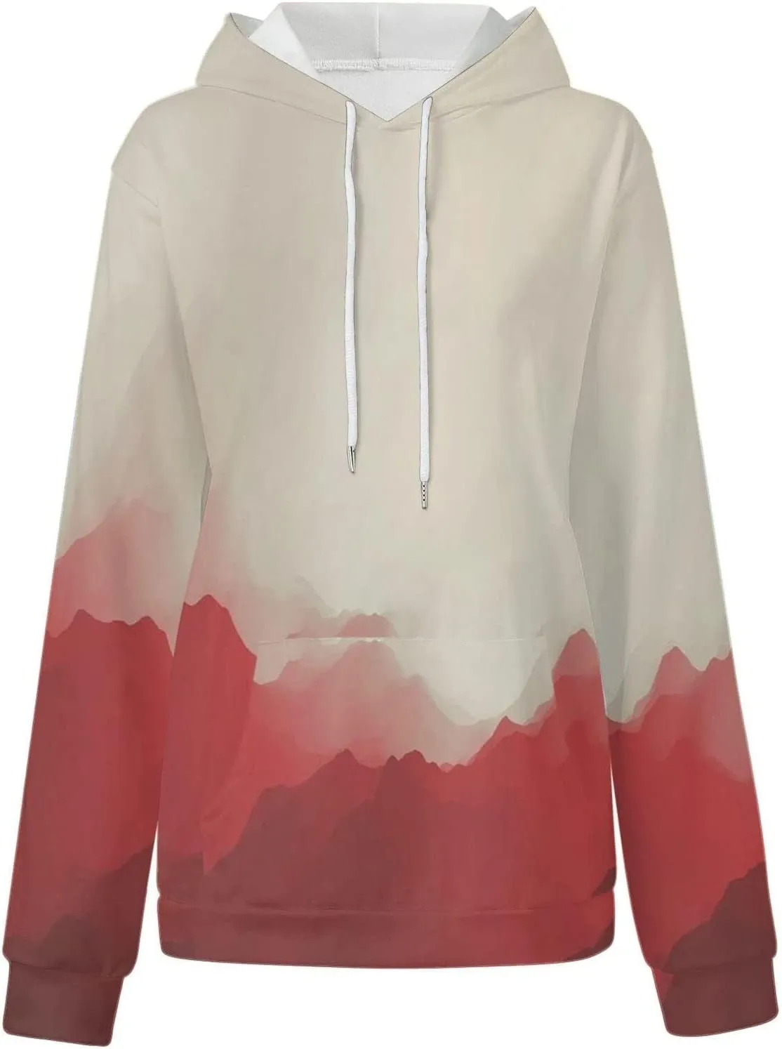 slqdgmryz Oversized Hoodies for Women Plus Size Drawstring Graphic Hoodie Loose Preppy Sweatshirt with Pocket Womens Pullover