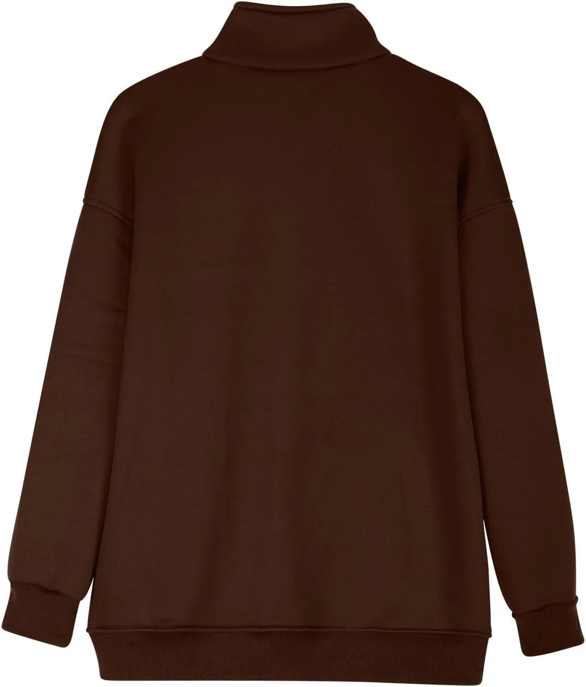 SMIDOW Full Zip Up Sweatshirts For Women Trendy 2024 Oversized Fleece Lightweight Hoodie Jacket Fall Preppy Teen Girls Outfit