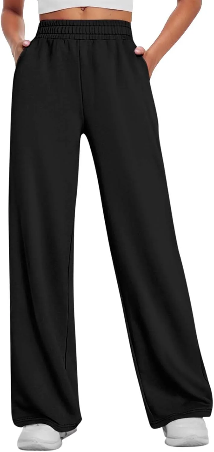 Sweatsuits Women 2 Piece Outfit Fleece Oversized Bow Hoodie and Sweatpants Track Suits Matching Lounge Pants Sets