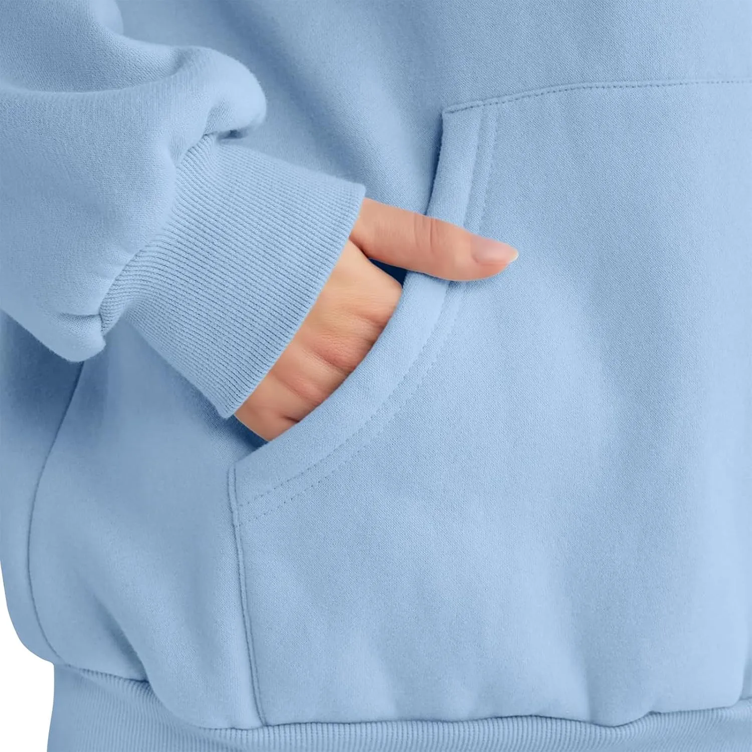 Sweatsuits Women 2 Piece Outfit Fleece Oversized Hoodie Joggers Sweatpants Track Suits Matching Lounge Pants Sets