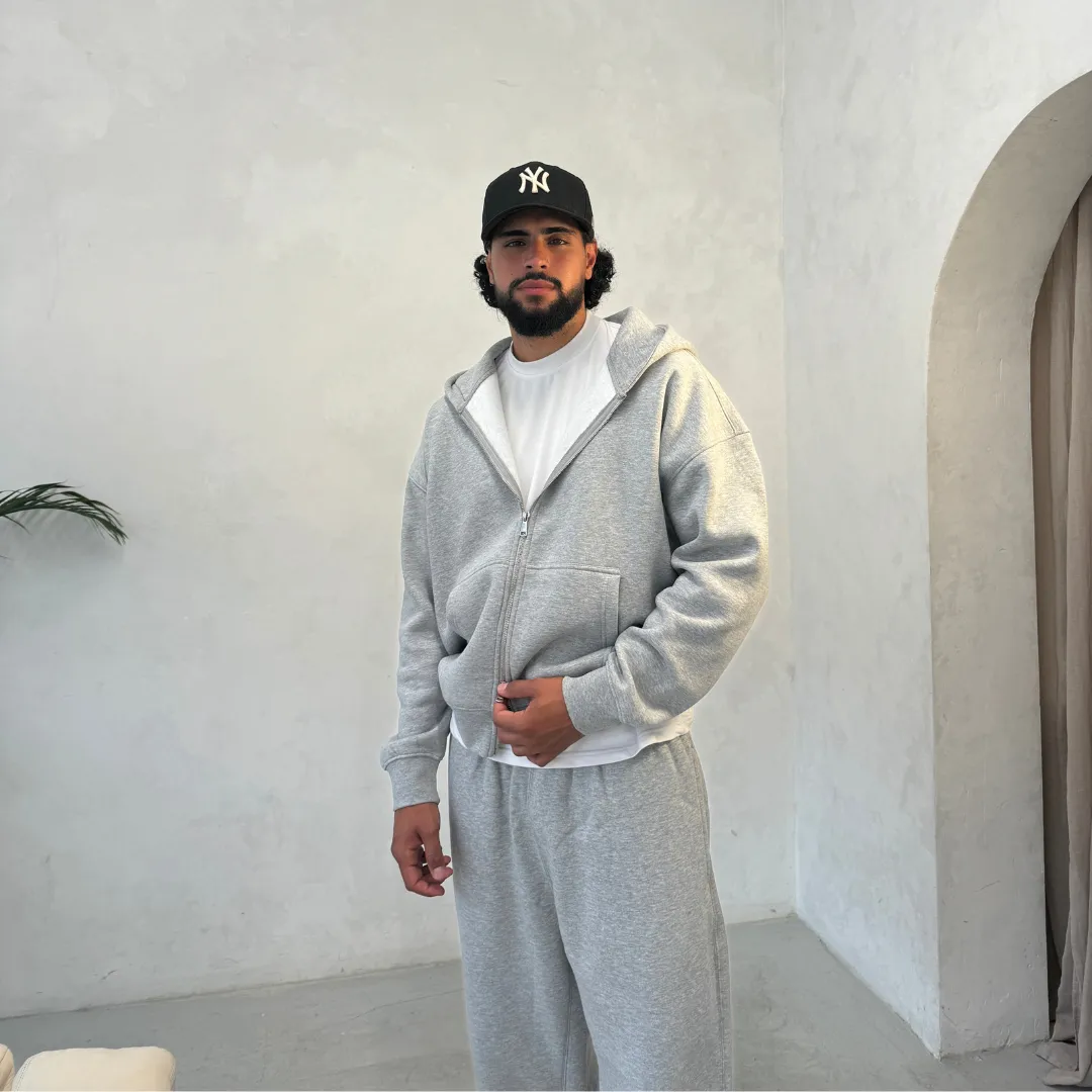 the zippa' - grey
