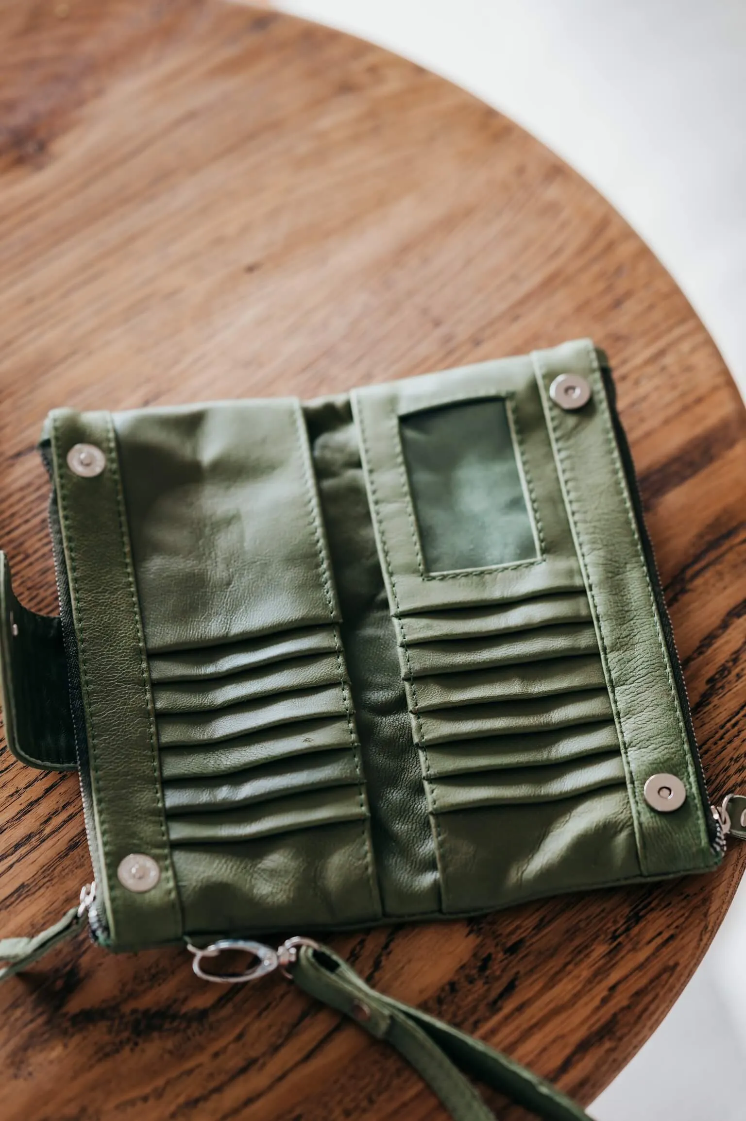 Timeless Double Zip Wallet