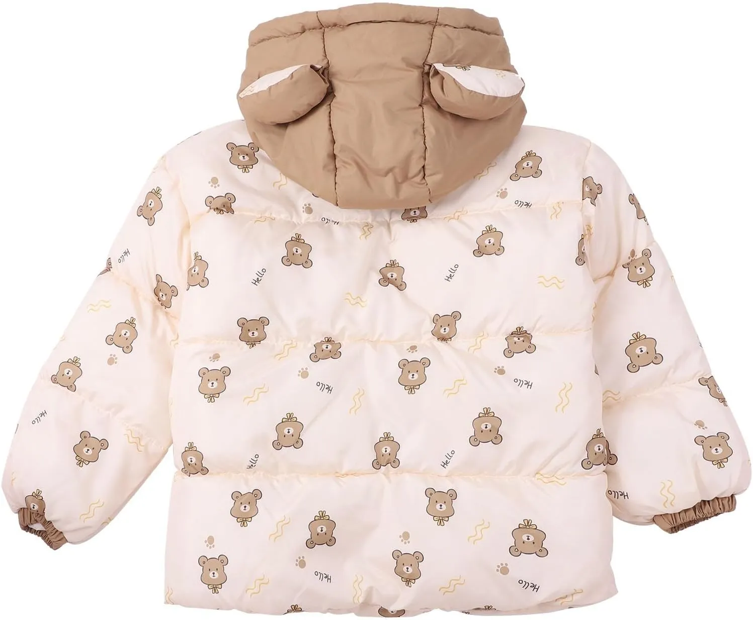 Toddler Coat Thicken Kids Toddler Baby Girls Boys Winter Warm Thick Solid Cotton Long Sleeve Padded Jacket Coat