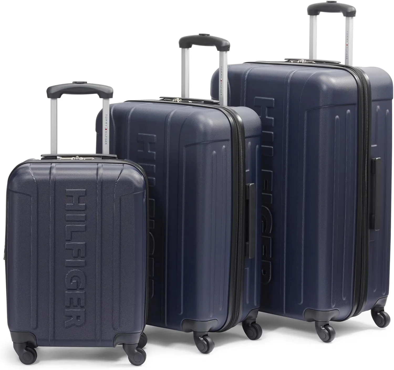 Tommy Hilfiger Unisex Luggage Check In,Navy,Medium