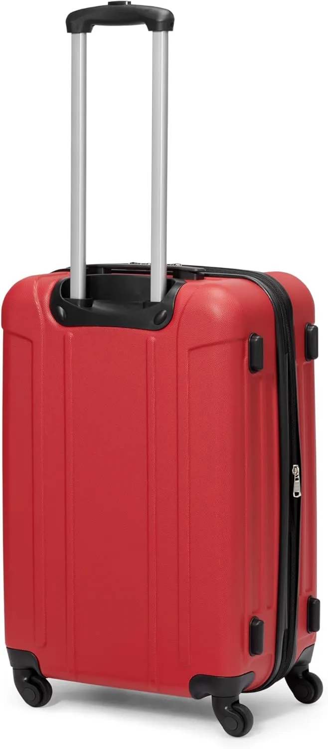 Tommy Hilfiger Unisex Luggage Check In,Red,Medium