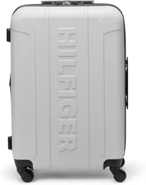 Tommy Hilfiger Unisex Luggage Check In,Silver,Medium
