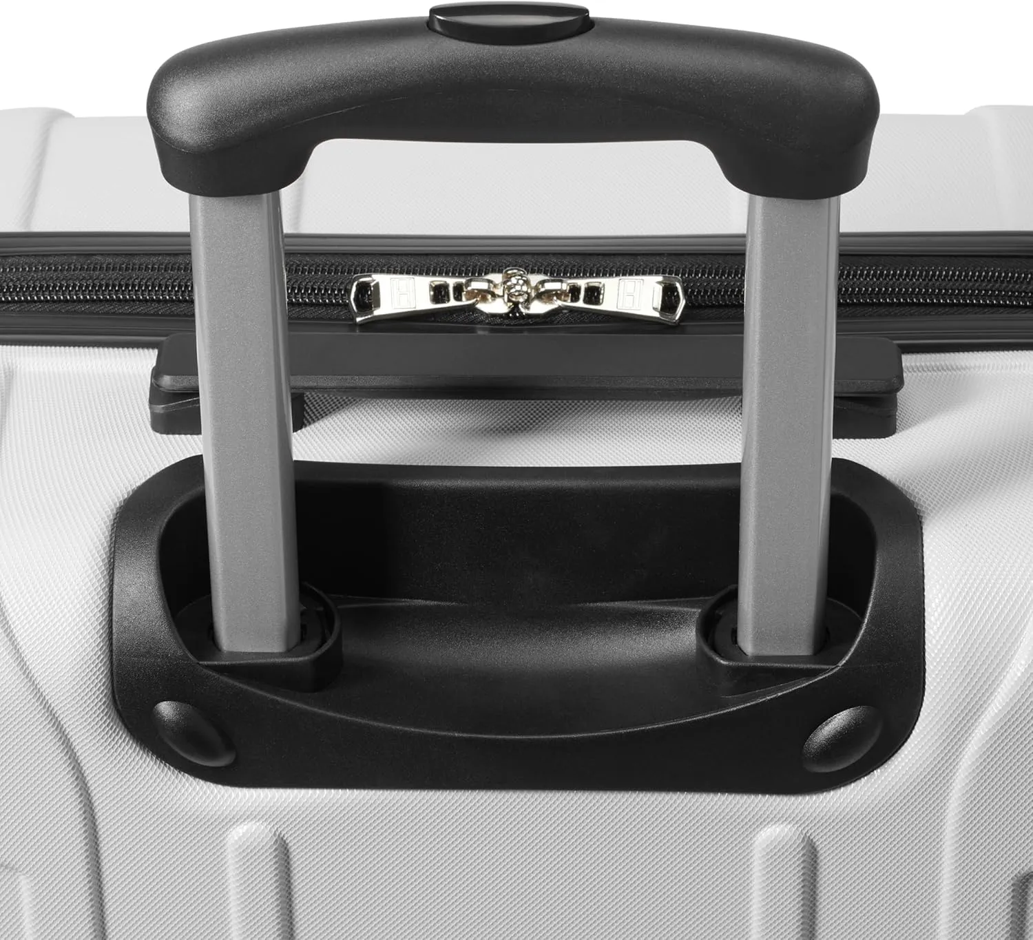 Tommy Hilfiger Unisex Luggage Check In,Silver,Medium