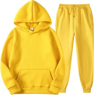 Track Suits for Women Set - 2 Piece Outfits Sweatsuit Pocket Hoodies with Pants Spring Jogging Workout Sets for Women