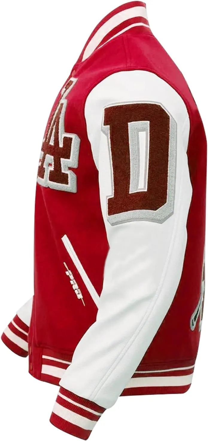 Trifoliate Custom LA Baseball Varsity Jacket  Los Lightweight Angeles Sports Print Your Name Wool Letterman Jackets For Men