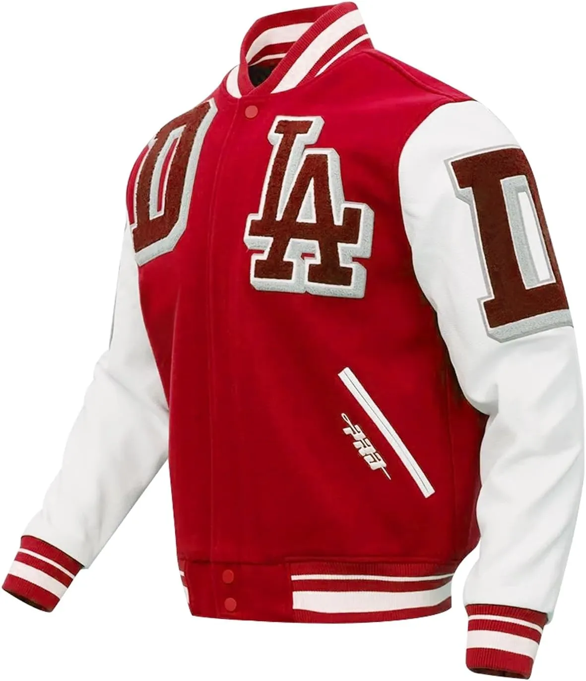 Trifoliate Custom LA Baseball Varsity Jacket  Los Lightweight Angeles Sports Print Your Name Wool Letterman Jackets For Men