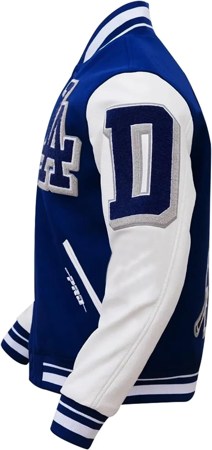 Trifoliate Custom LA Baseball Varsity Jacket  Los Lightweight Angeles Sports Print Your Name Wool Letterman Jackets For Men
